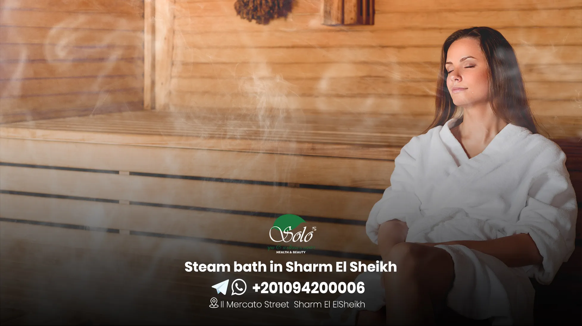 Steam bath in Sharm El Sheikh